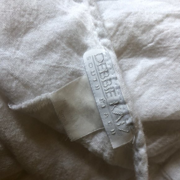 Debbie Kay size Small White gauze Maxi dress - Picture 4 of 9